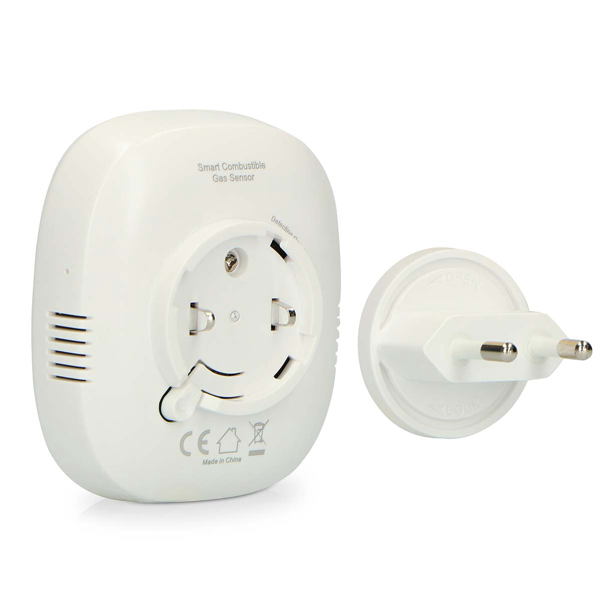 Methane Gas Detector with Visual and Acoustic Alarm