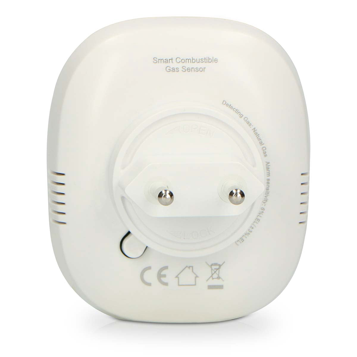 Methane Gas Detector with Visual and Acoustic Alarm