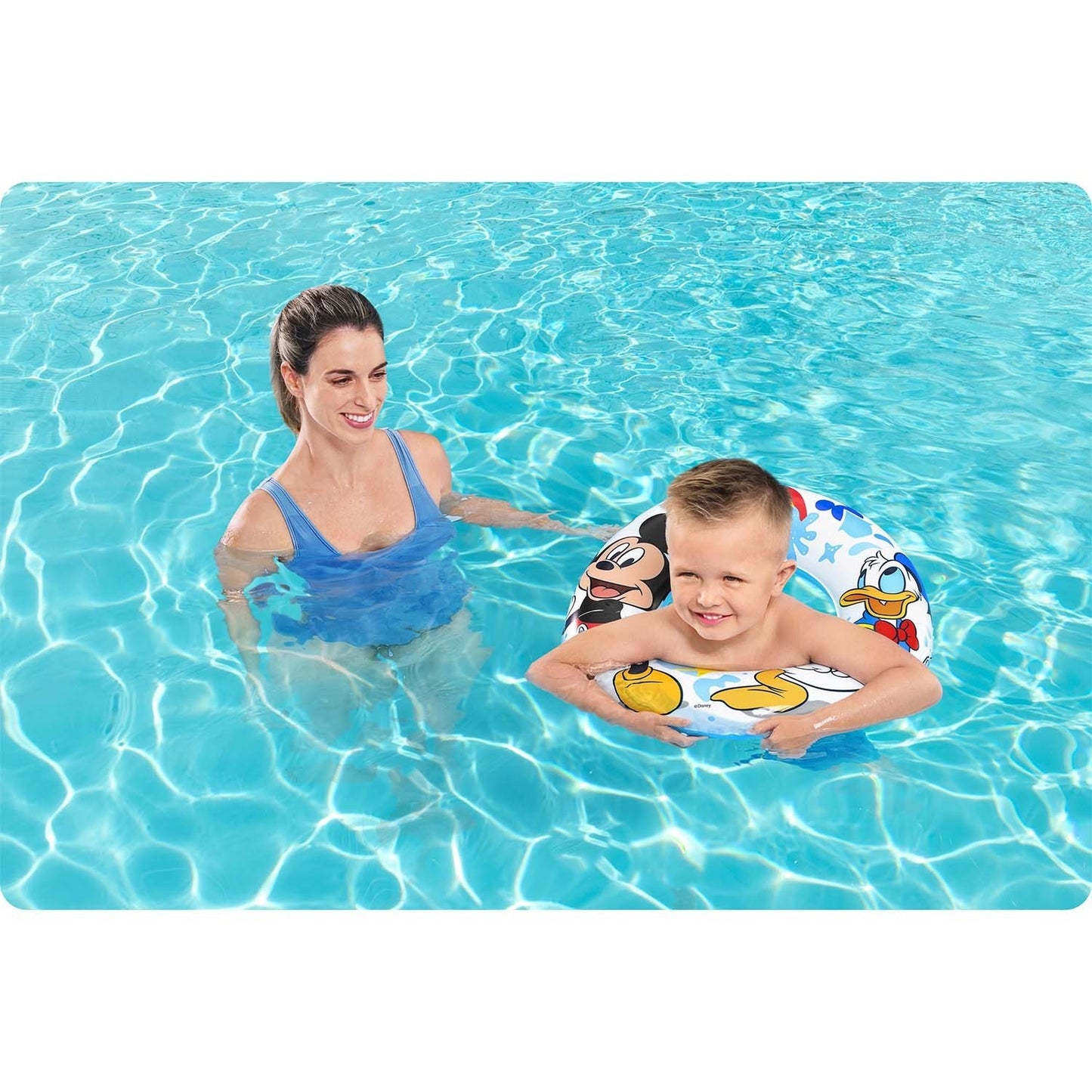 Mickey and Donald Swimming Ring Wed. 56 cm Bestway 91004
