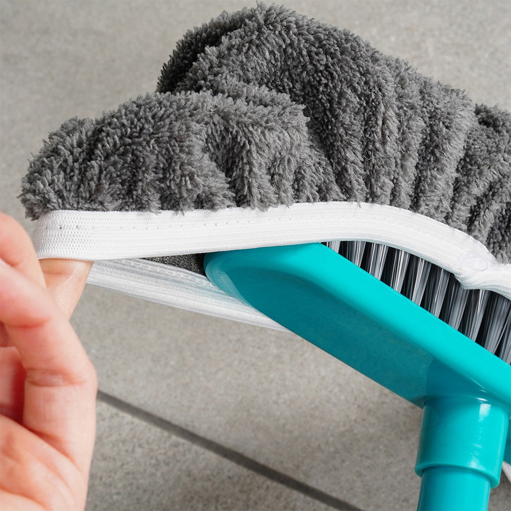 Microfiber broom cloth