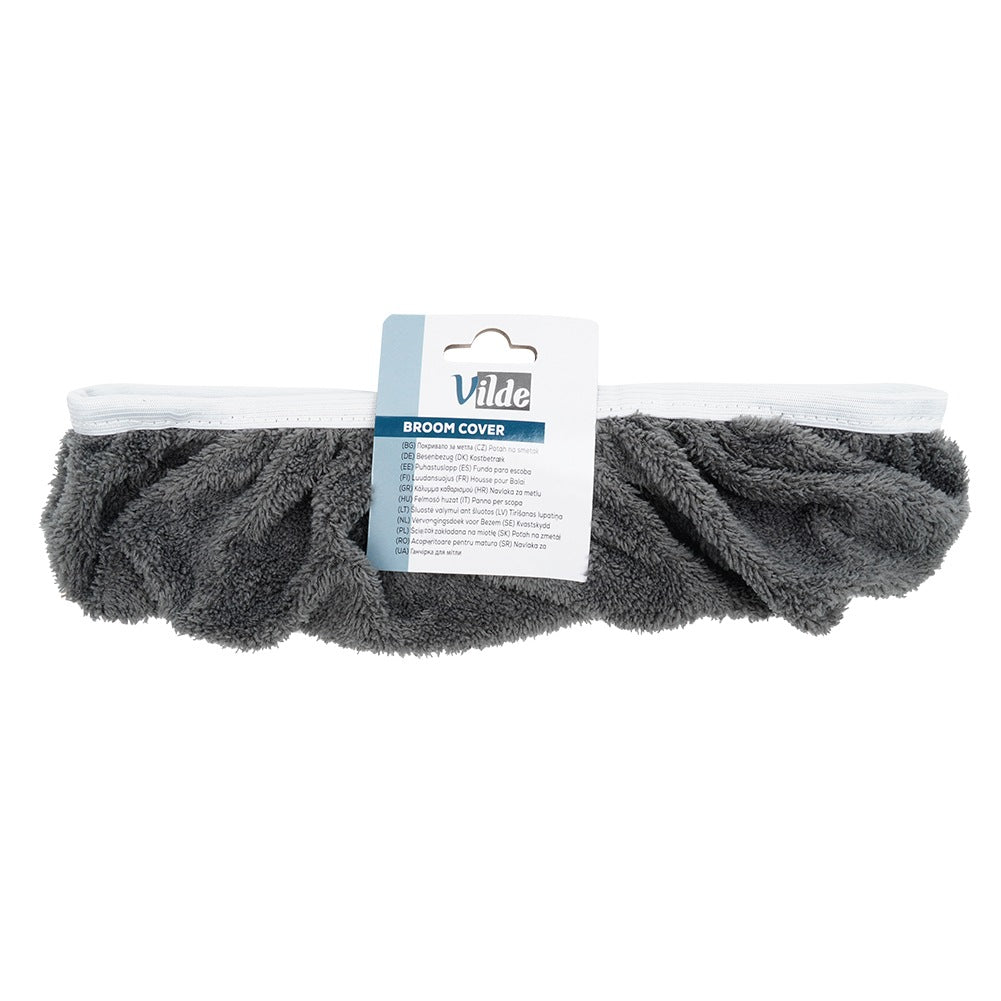 Microfiber broom cloth