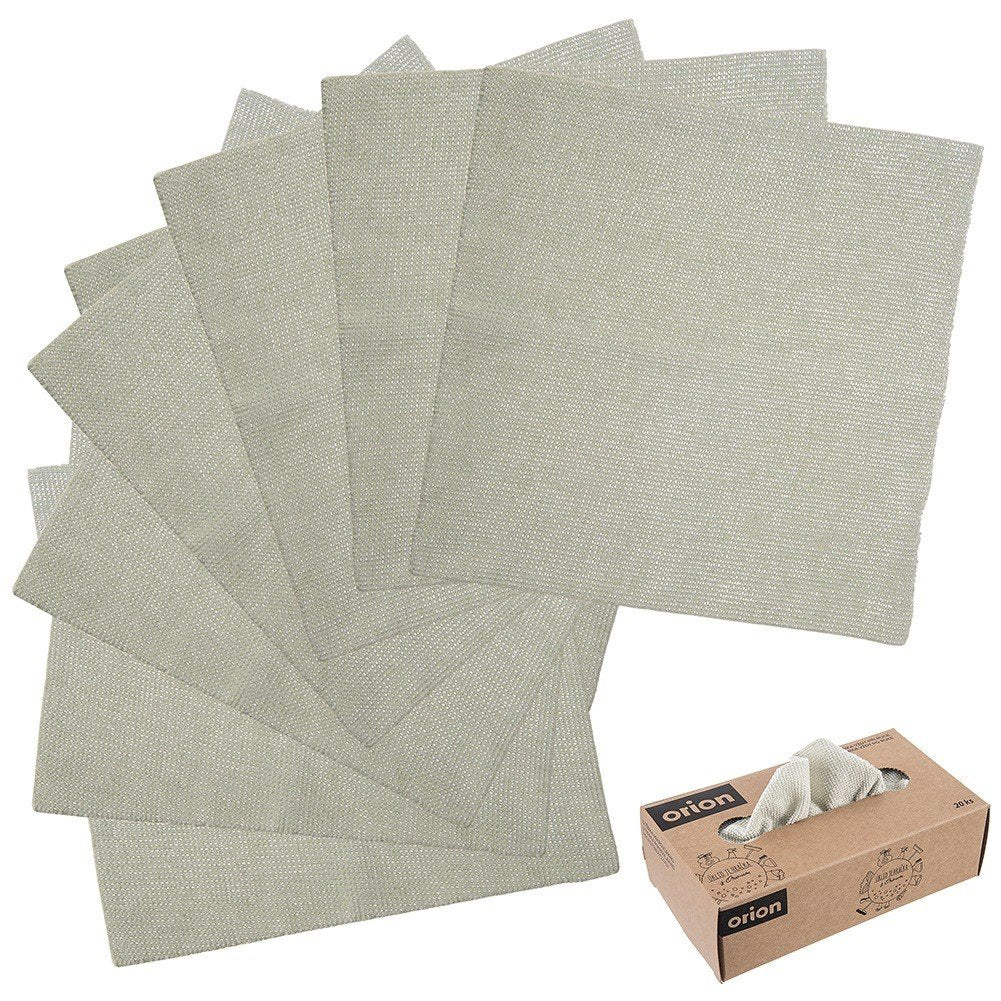 Microfibre kitchen cloths 20x20 cm 20 pcs.