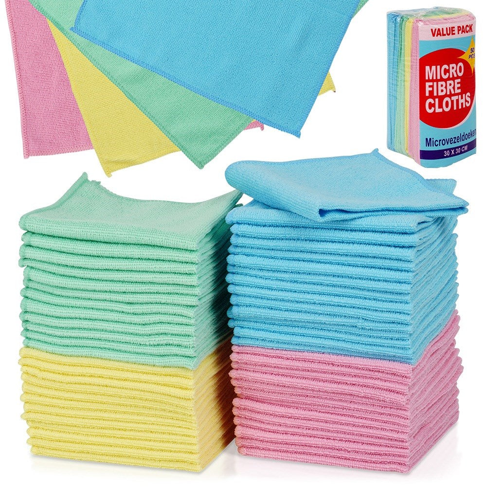 Microfibre kitchen cloths 30x30 cm 50 pcs.