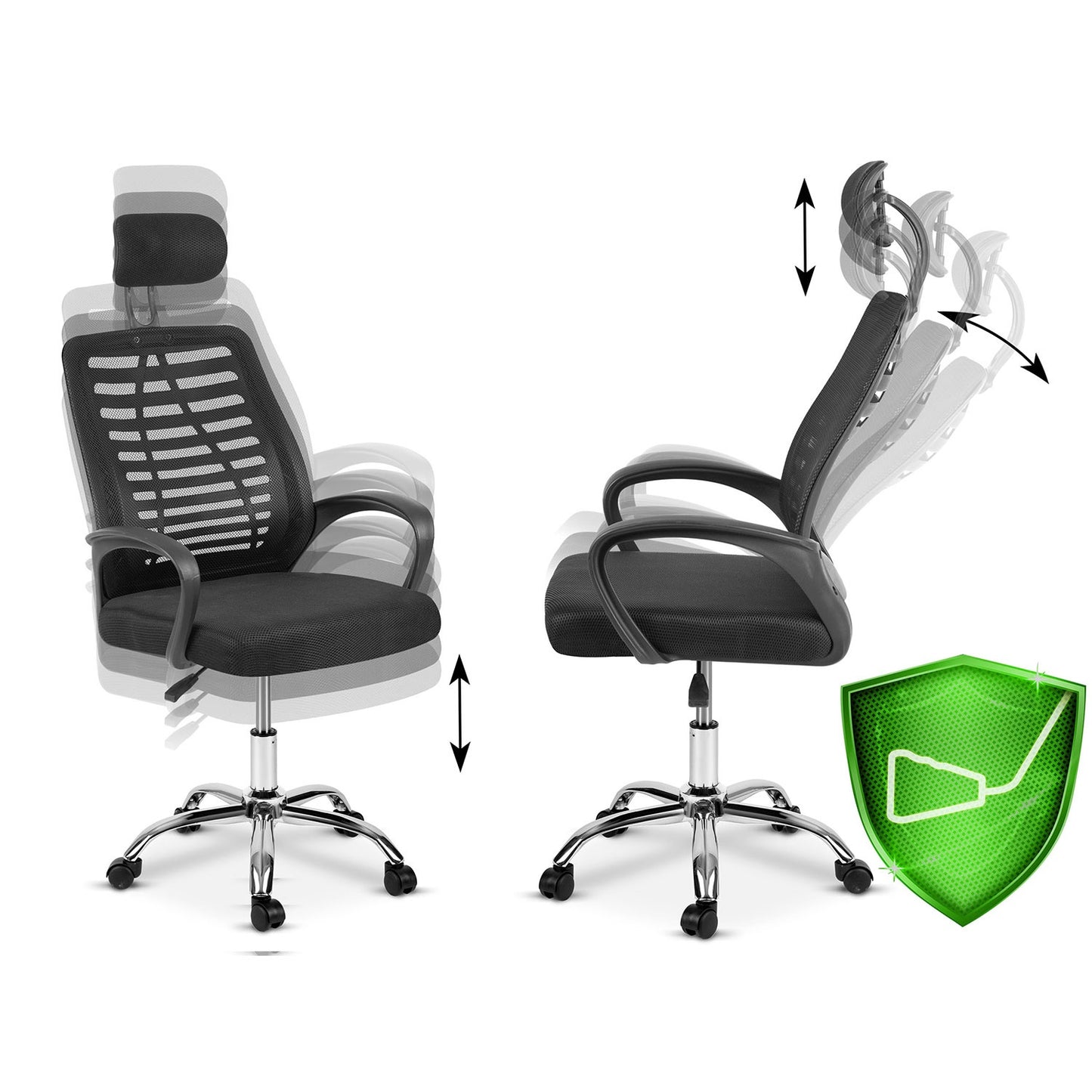 Micro-mesh office chair Sofotel Bristi