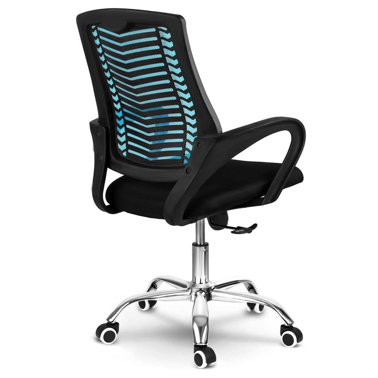 Micro-mesh office chair Sofotel Denar blue