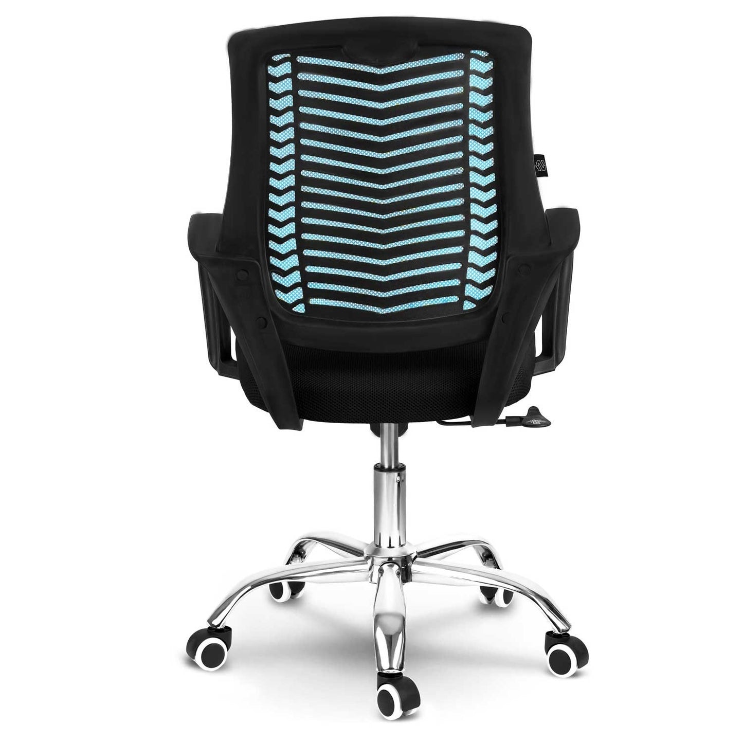 Micro-mesh office chair Sofotel Denar blue