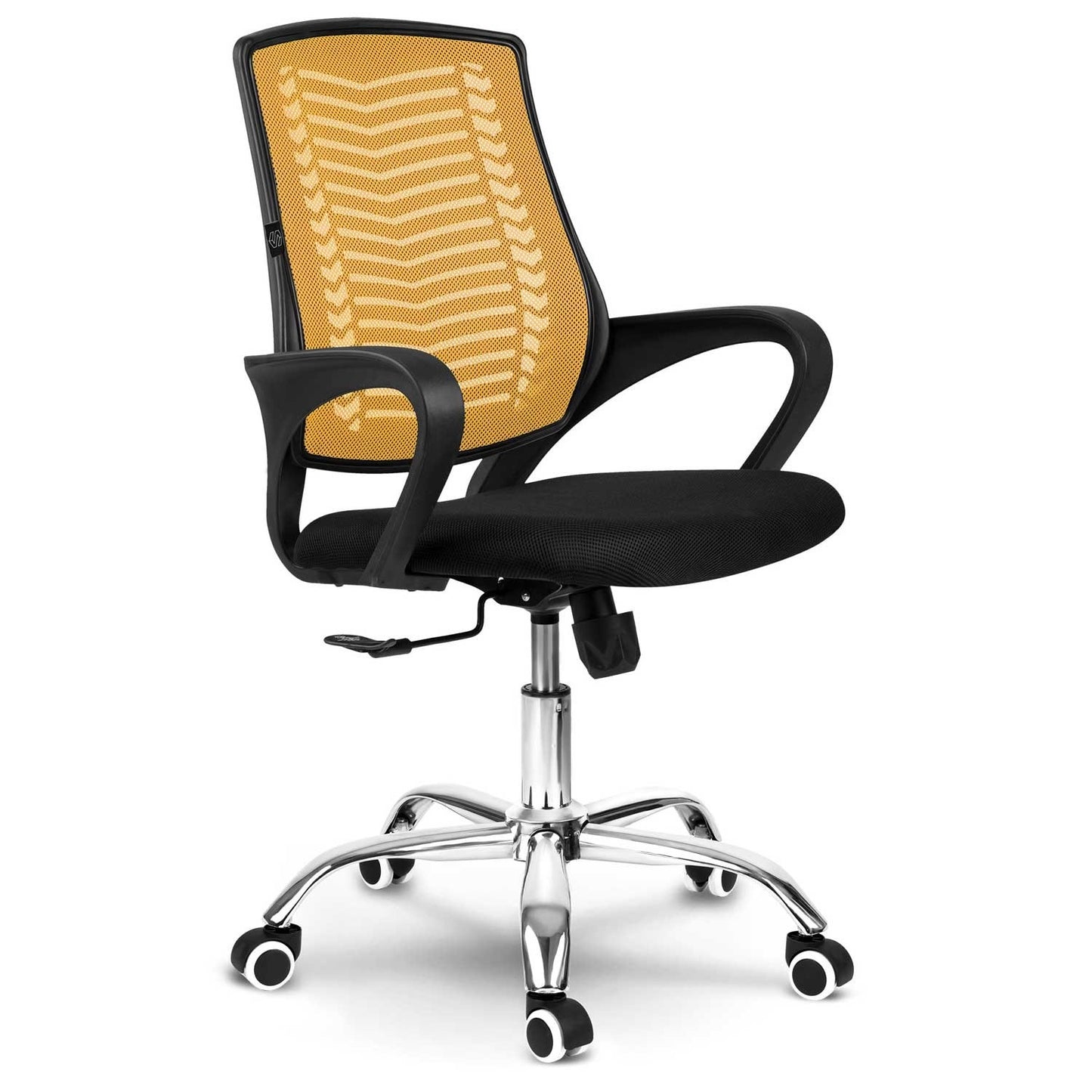 Micro-mesh office chair Sofotel Denar orange