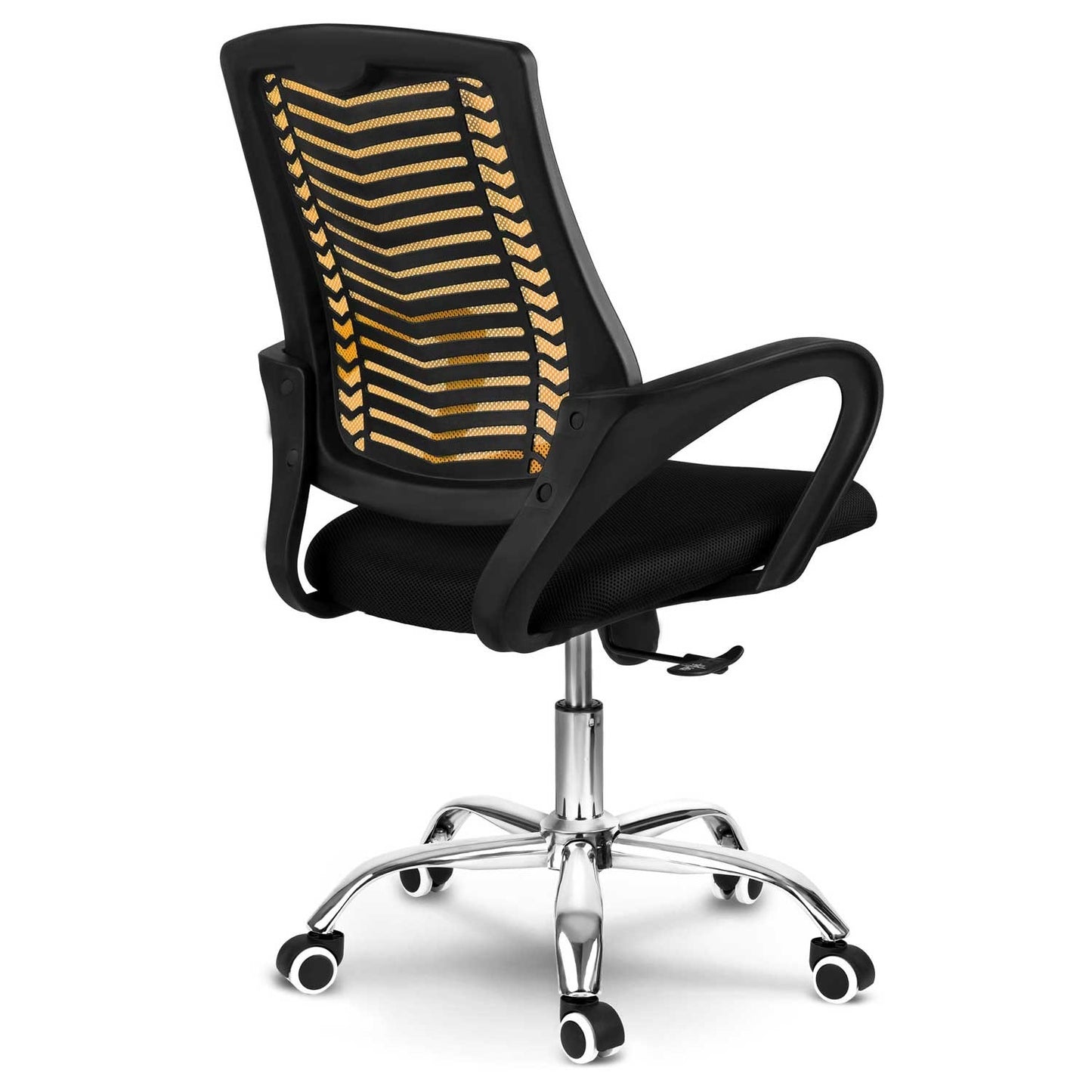 Micro-mesh office chair Sofotel Denar orange