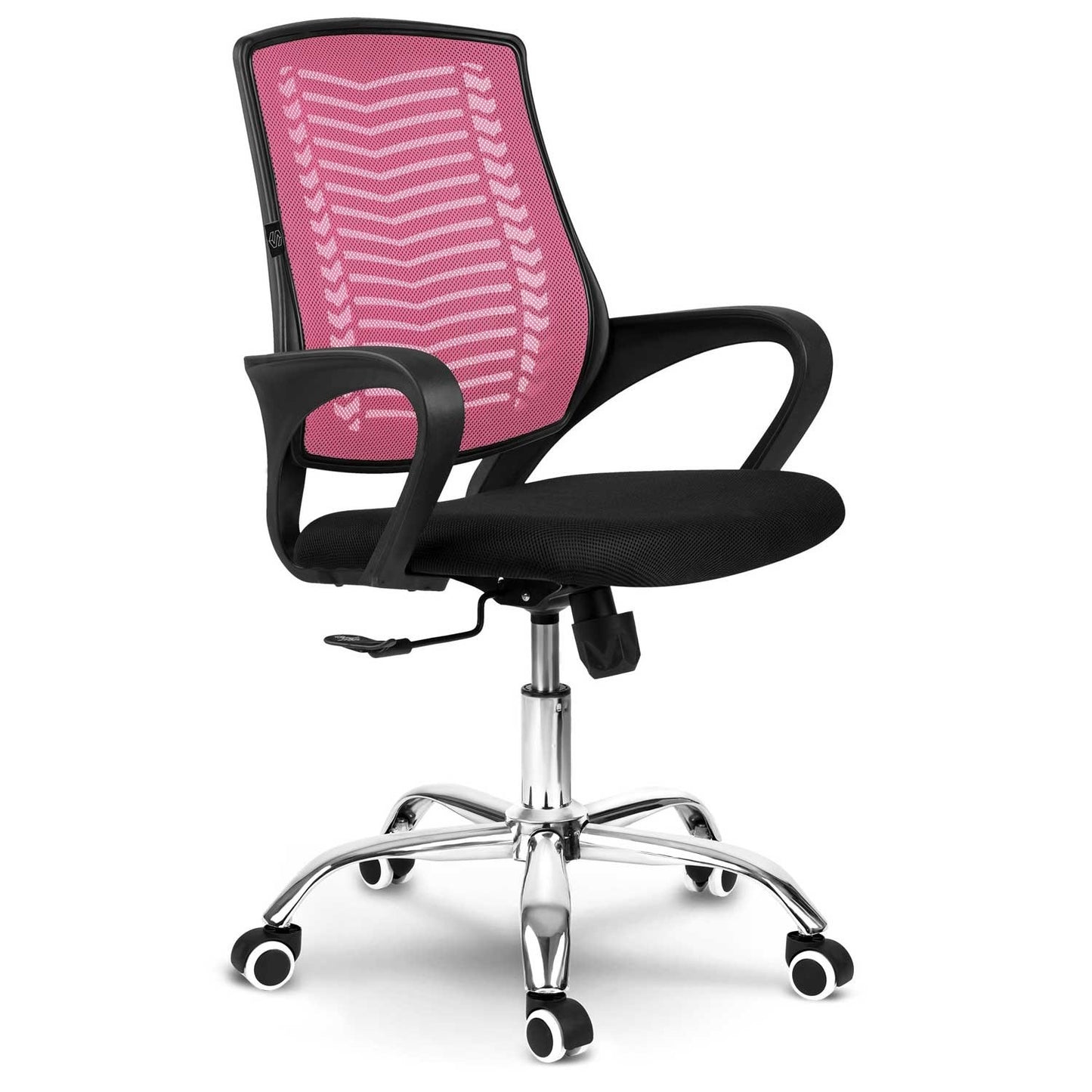 Micro-mesh office chair Sofotel Denar pink