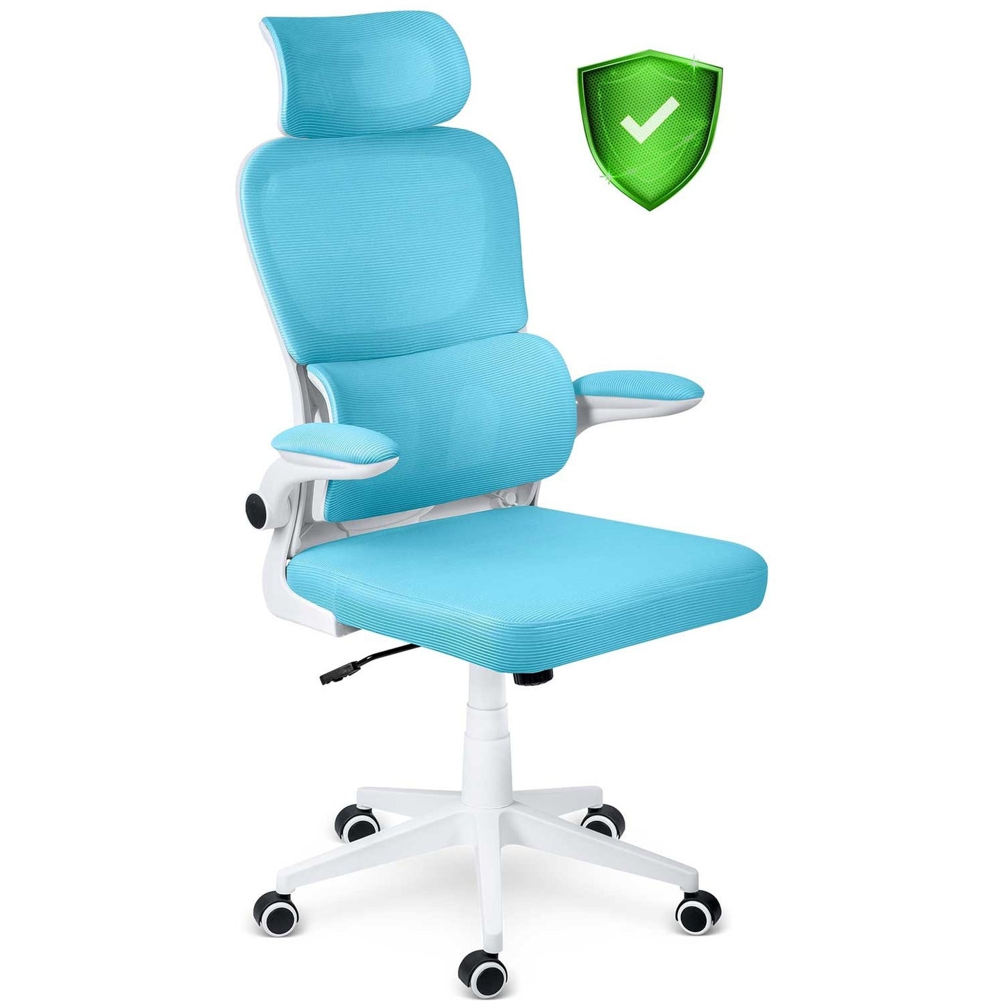 Micro-mesh office chair Sofotel Formax blue