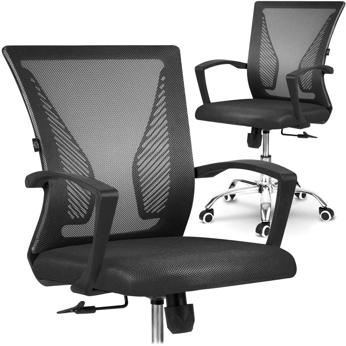 Micro-mesh office chair Sofotel Gontia black