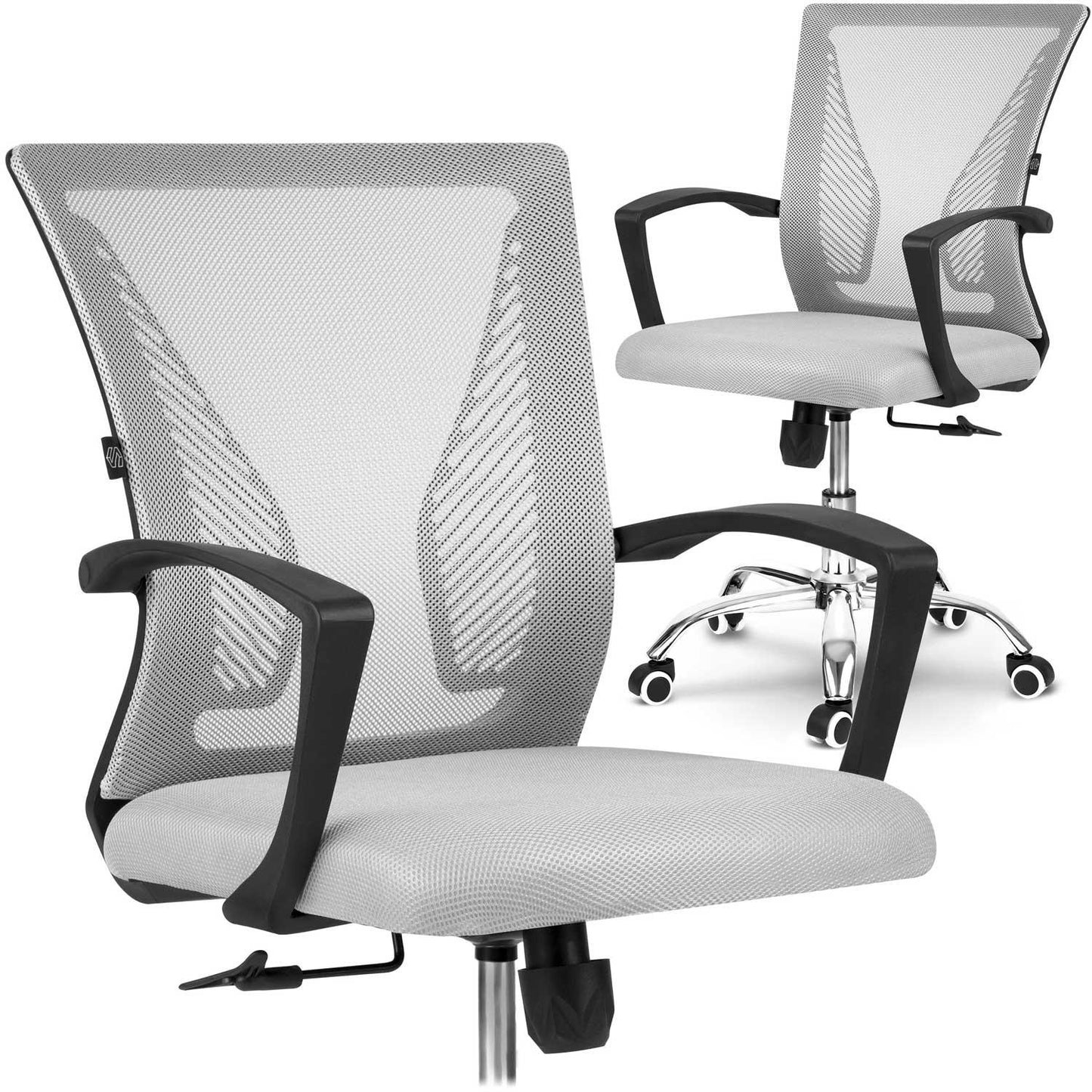 Micro-mesh office chair Sofotel Gontia gray