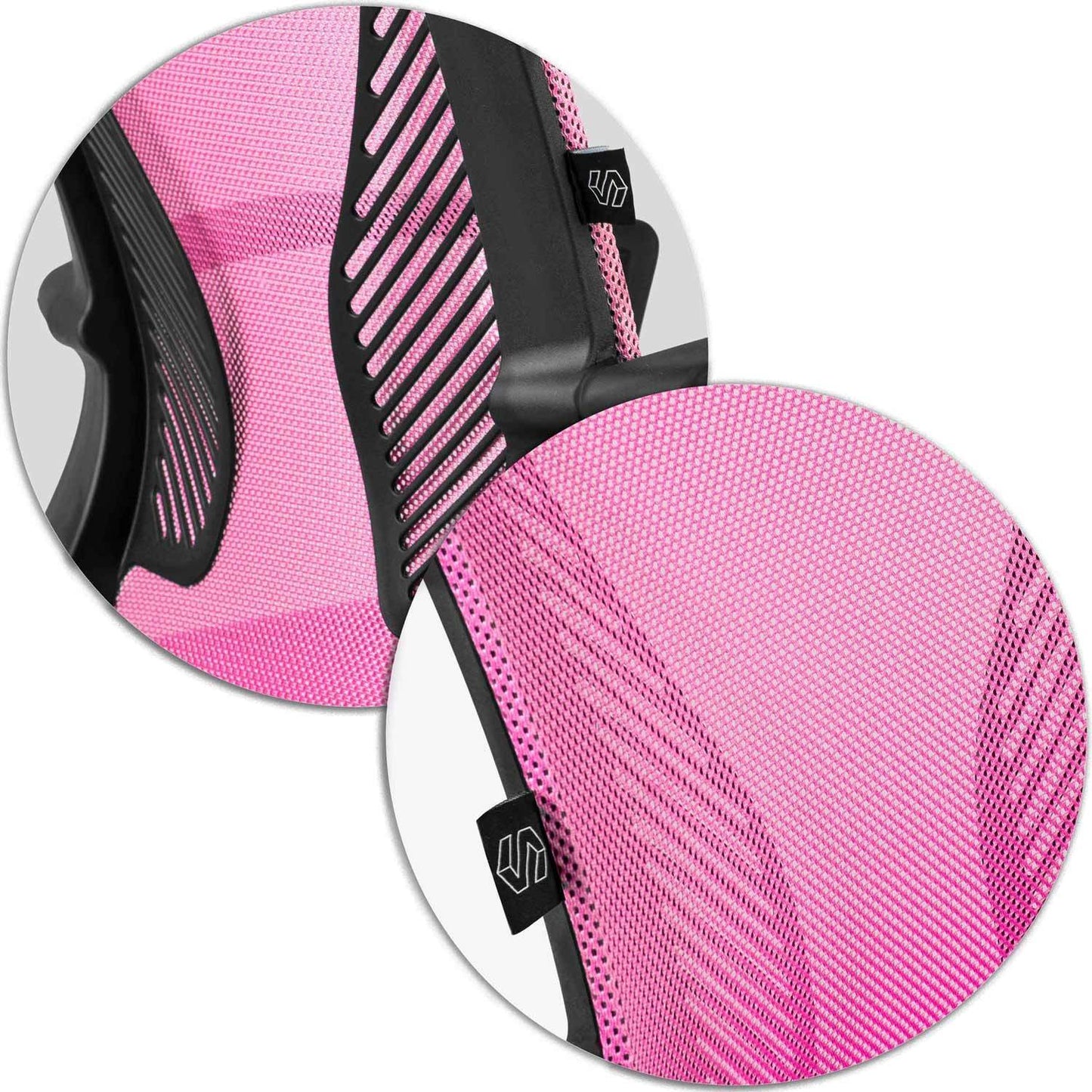 Micro-mesh office chair Sofotel Gontia pink