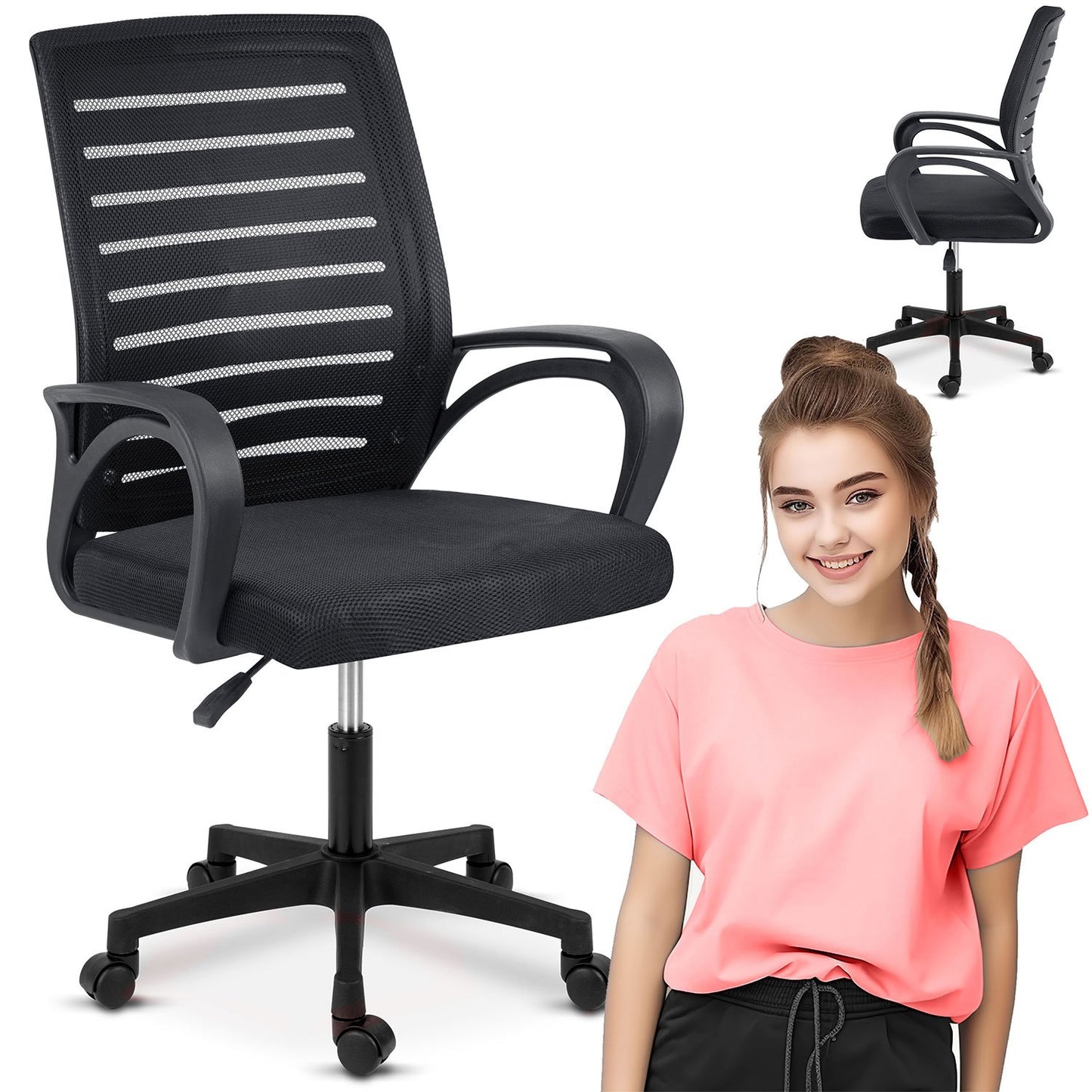 Micro-mesh office chair Sofotel Iliana