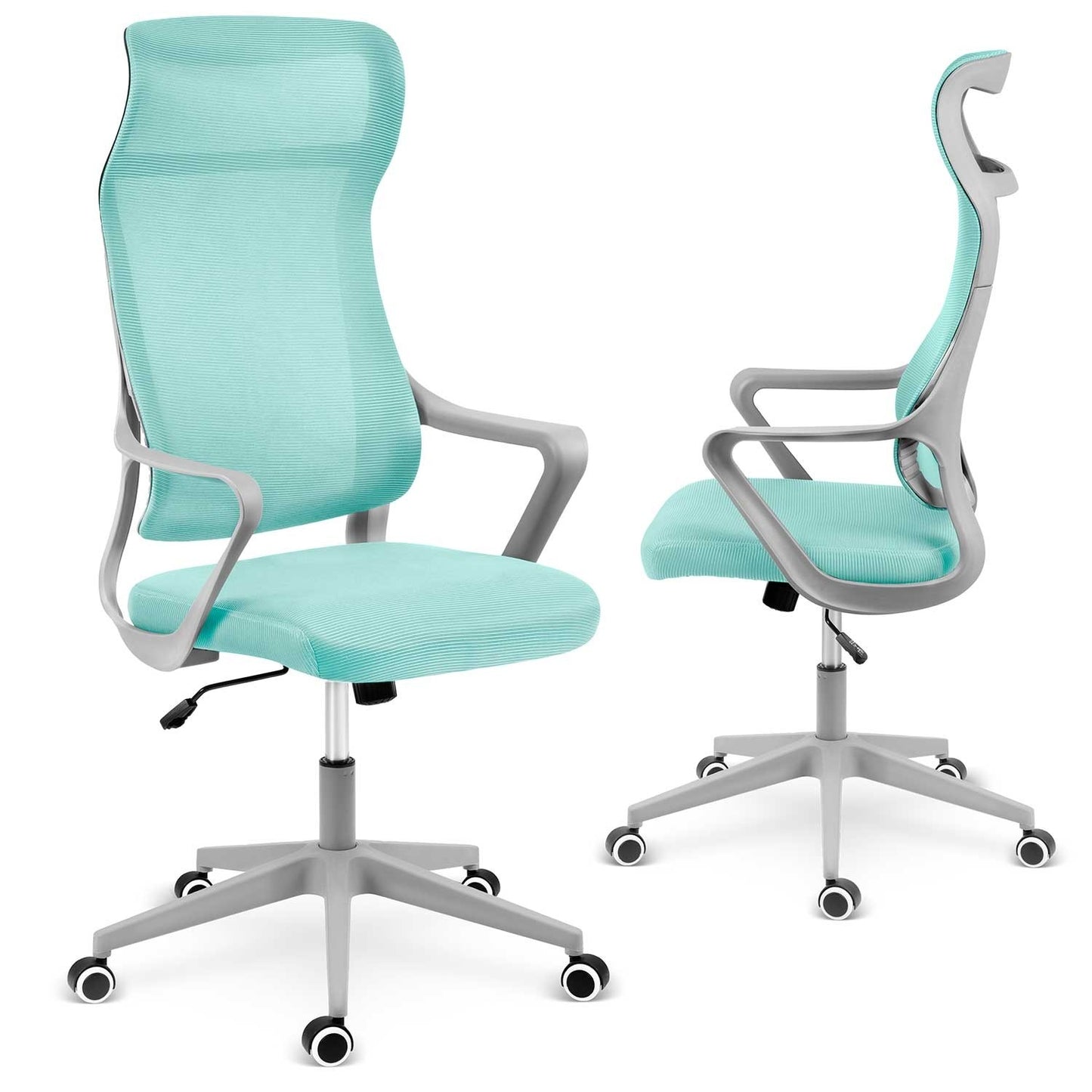 Micro-mesh office chair Sofotel Labi mint