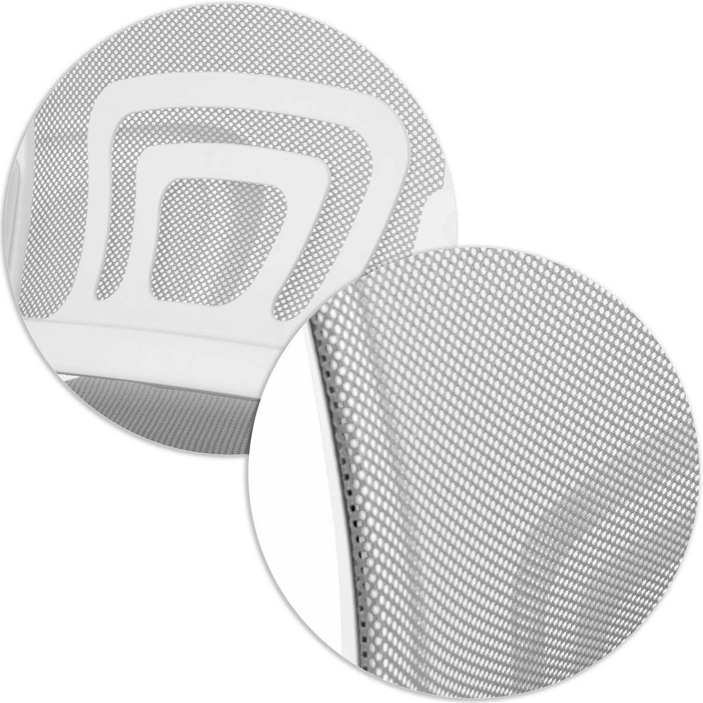 Micro-mesh office chair Sofotel Latok light gray