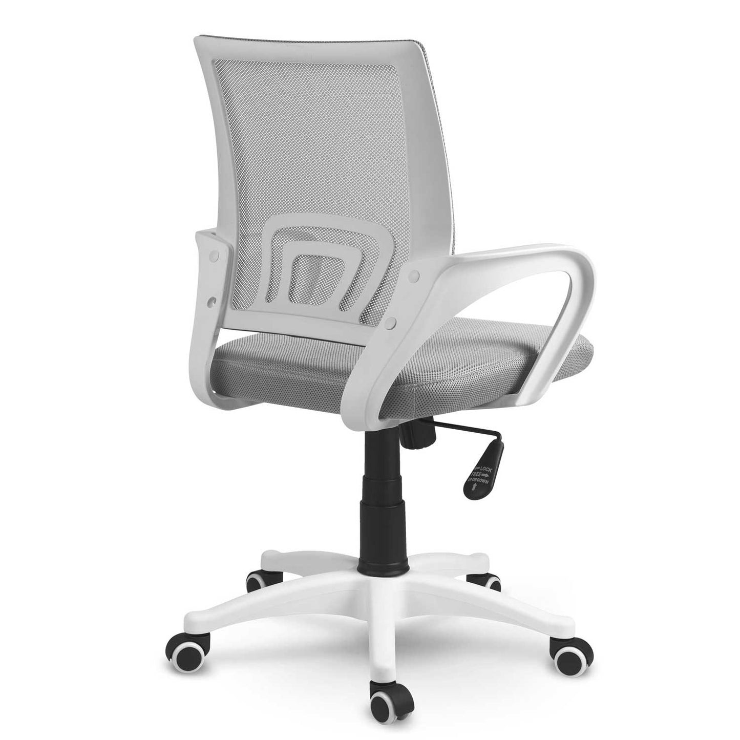 Micro-mesh office chair Sofotel Latok light gray