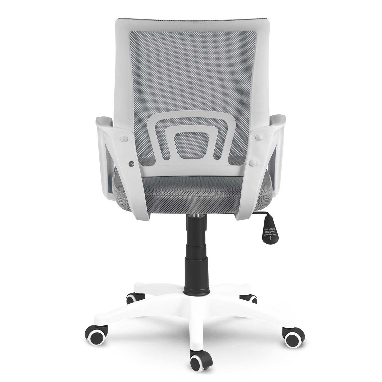 Micro-mesh office chair Sofotel Latok light gray