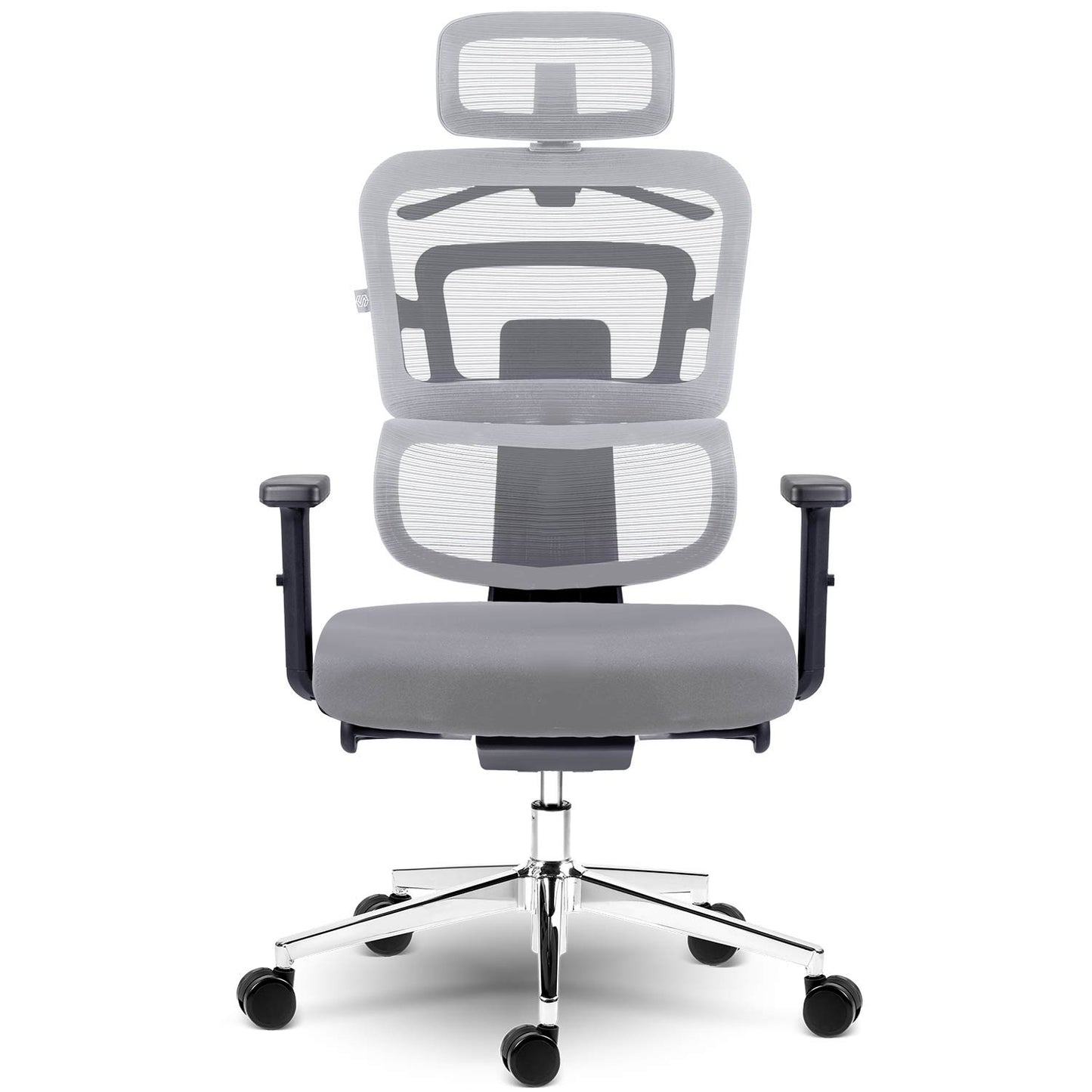 Micro-mesh office chair Sofotel Nicea gray