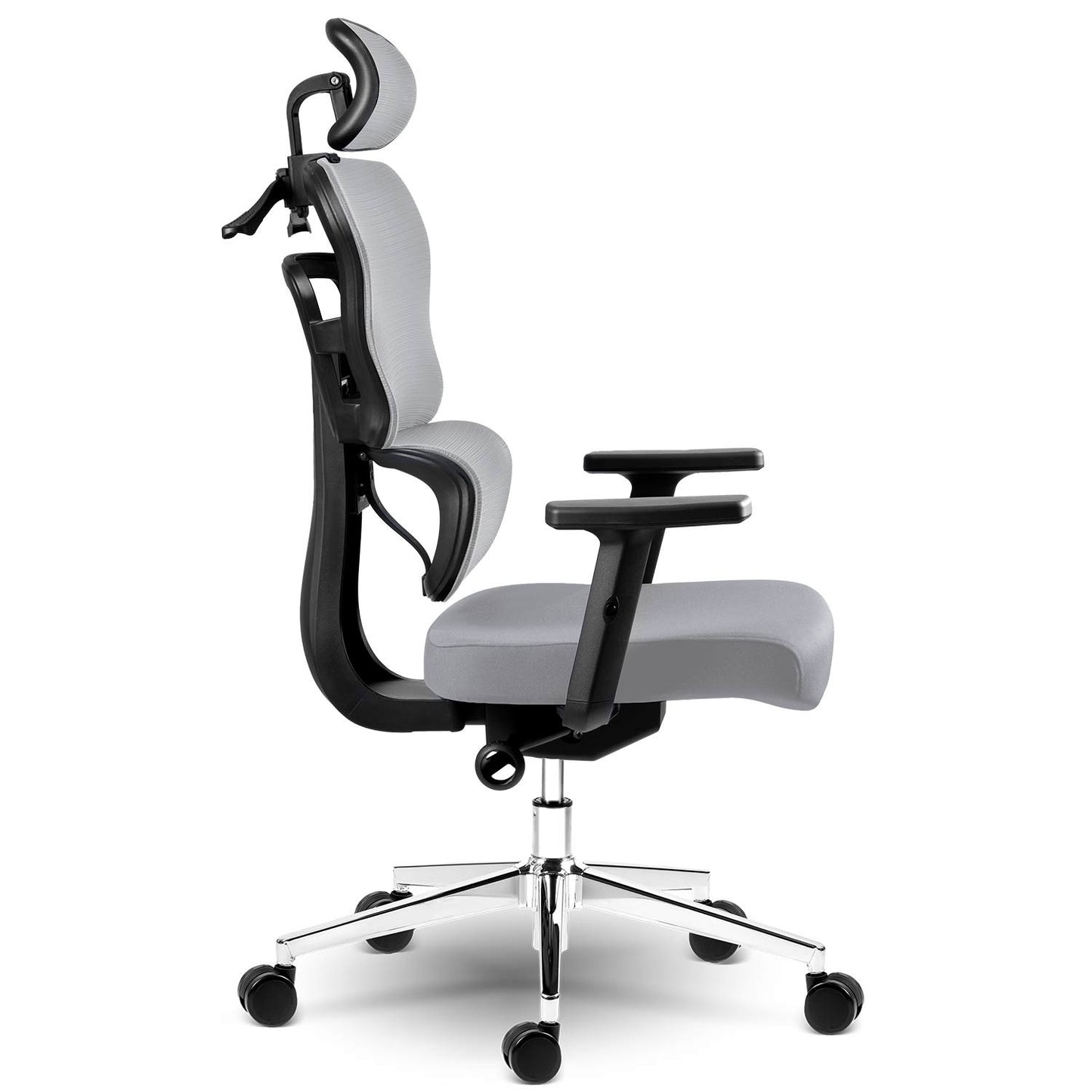 Micro-mesh office chair Sofotel Nicea gray