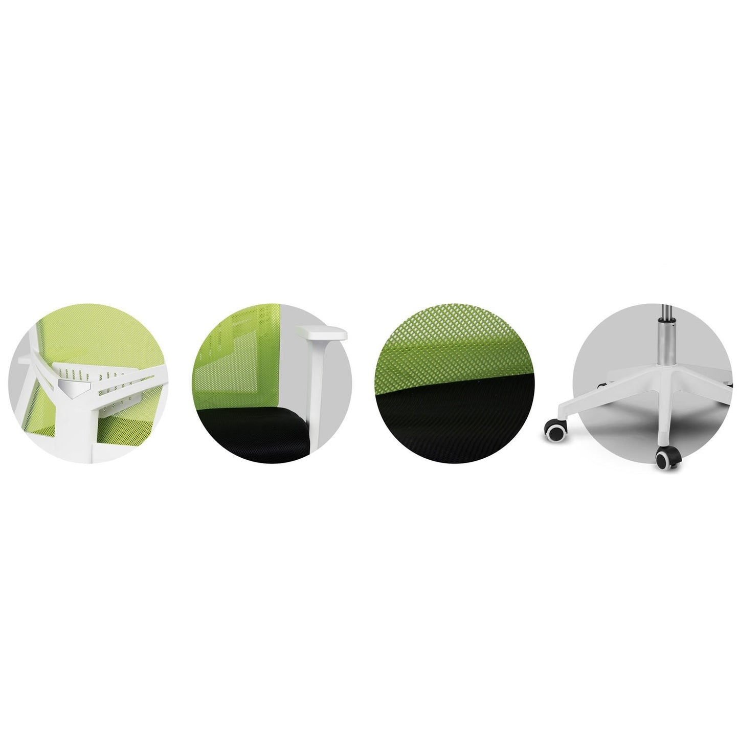 Micro-mesh office chair Sofotel Rotar green