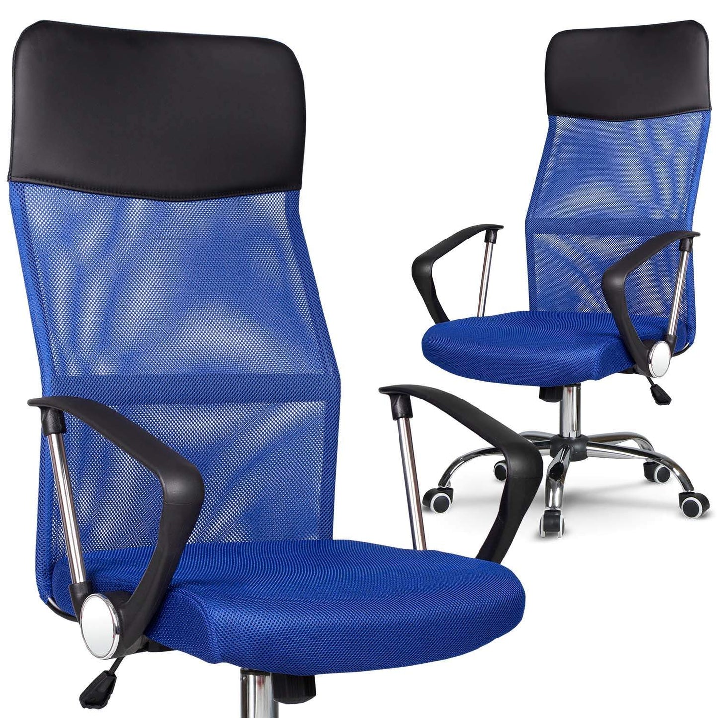 Micro-mesh office chair Sofotel Sydney blue