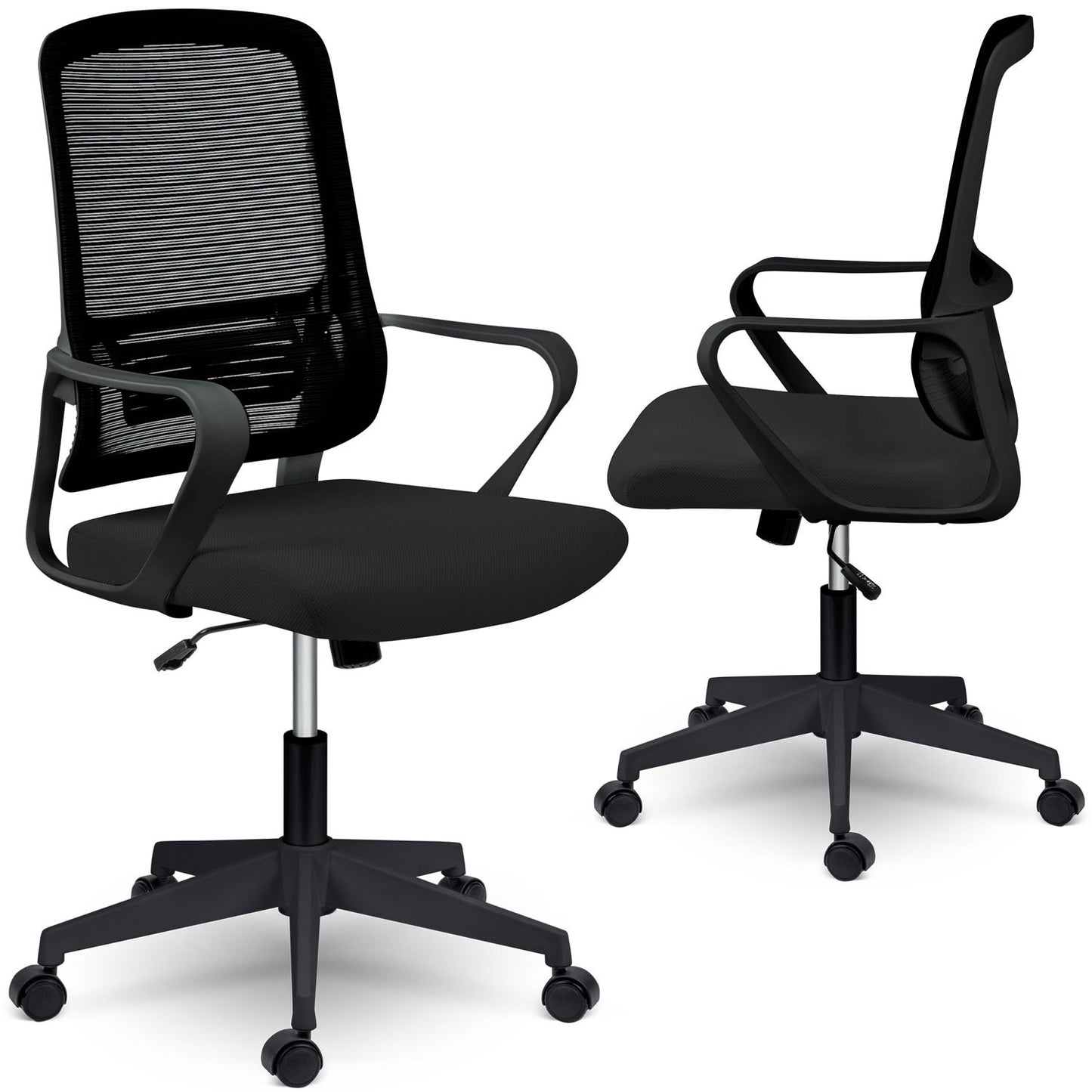 Micro-mesh office chair Sofotel Wizo black