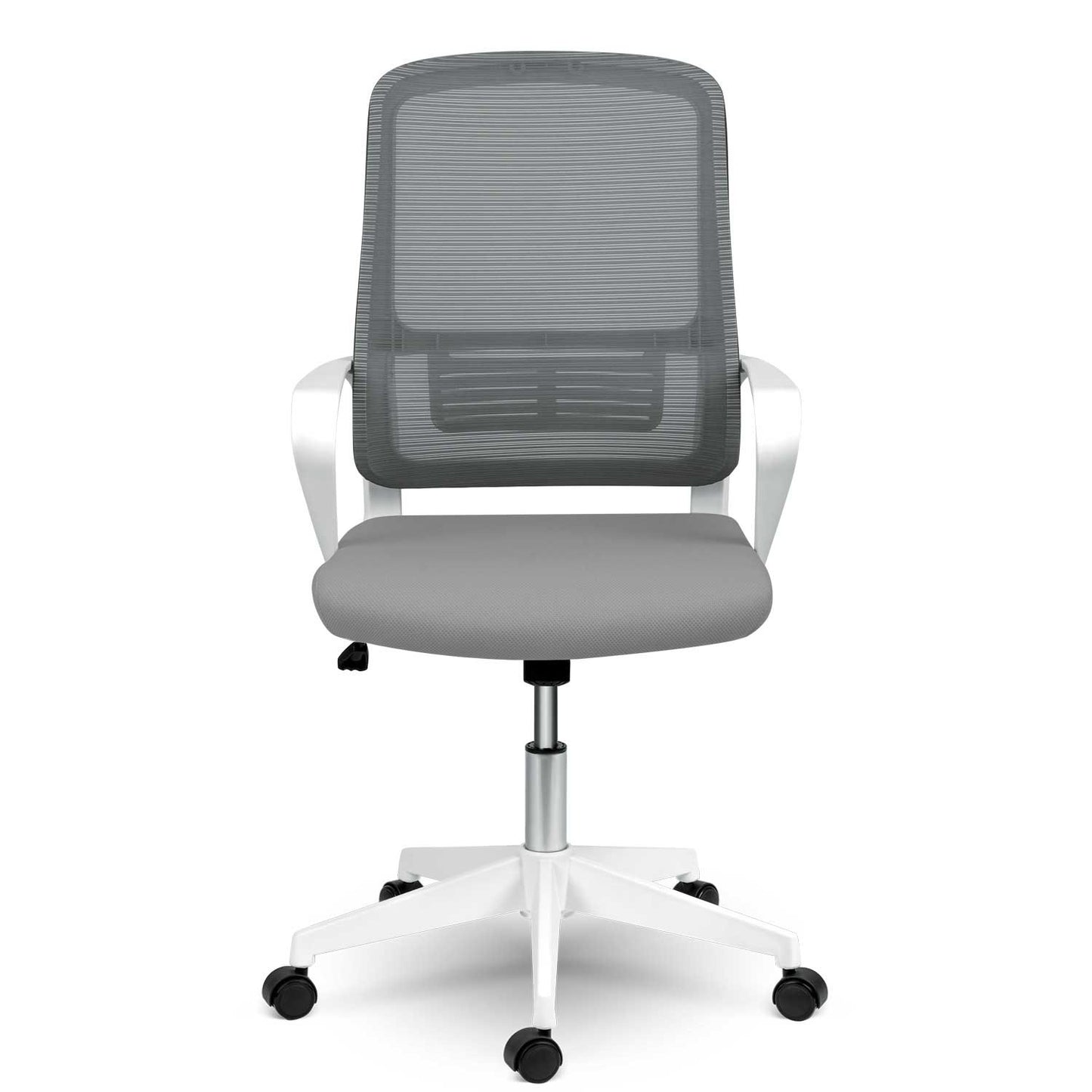 Micro-mesh office chair Sofotel Wizo gray and white