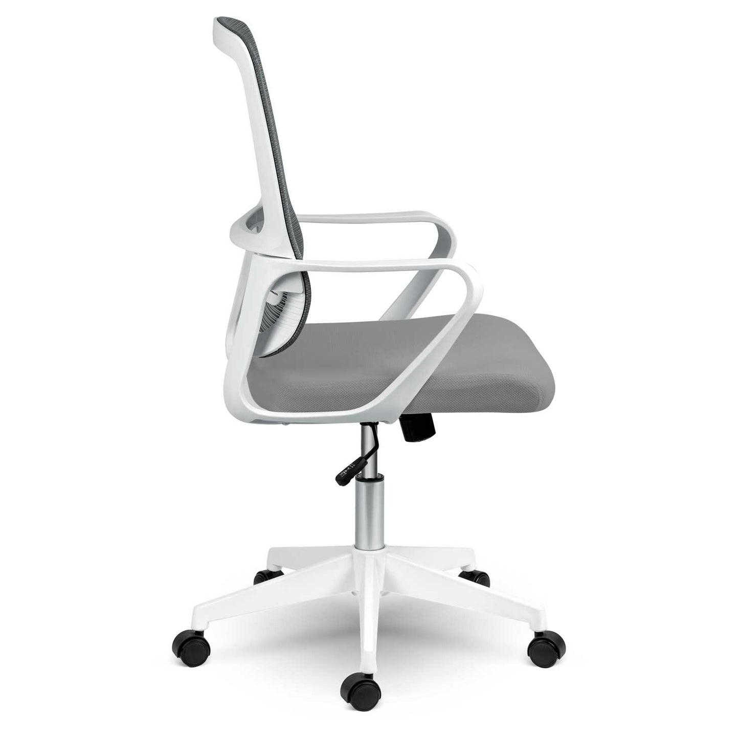 Micro-mesh office chair Sofotel Wizo gray and white