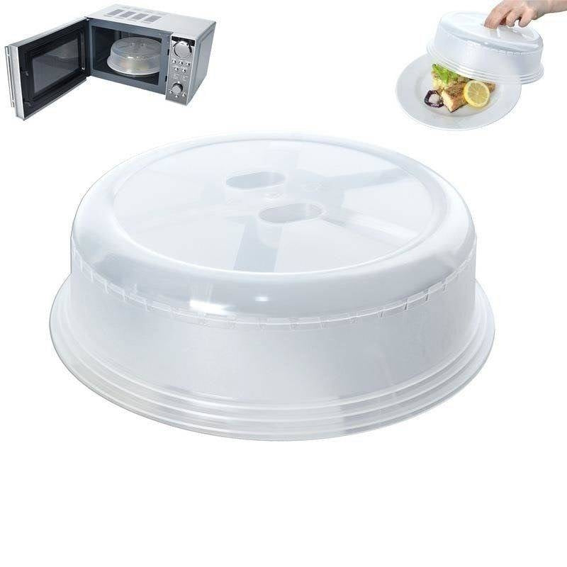 Microwave Cover: Plastic, Prevents Splashes & Drying Out
