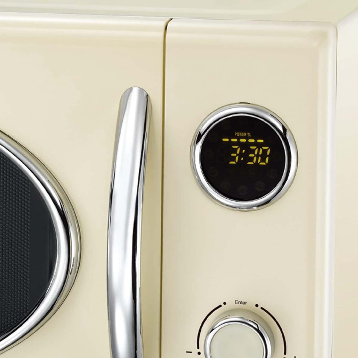 Microwave Oven with Grill, 800W, 23L, 12 Programs