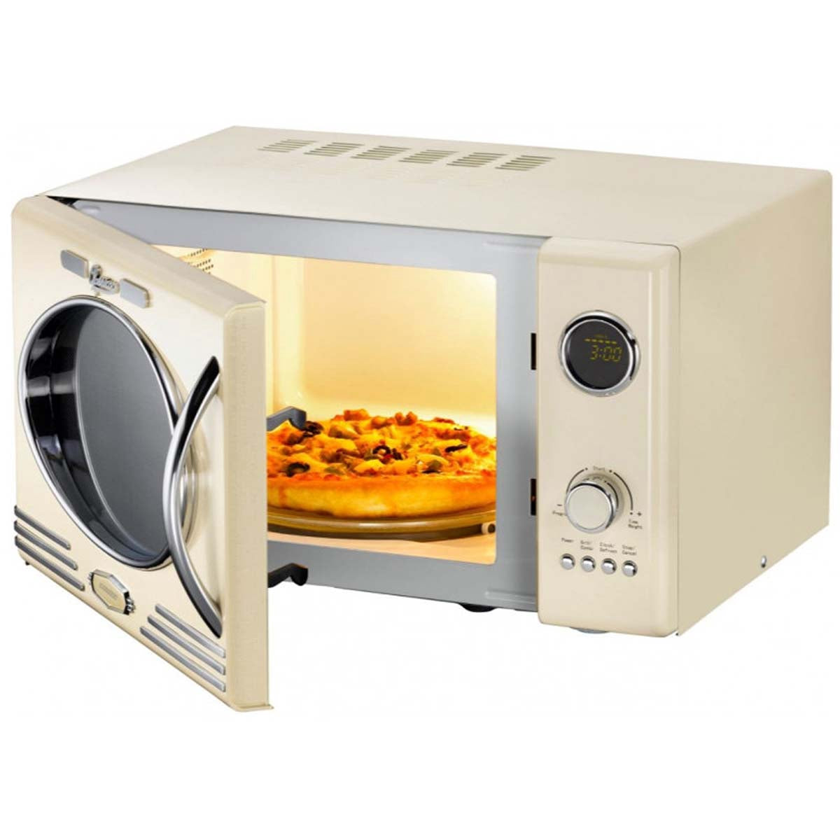 Microwave Oven with Grill, 800W, 23L, 12 Programs