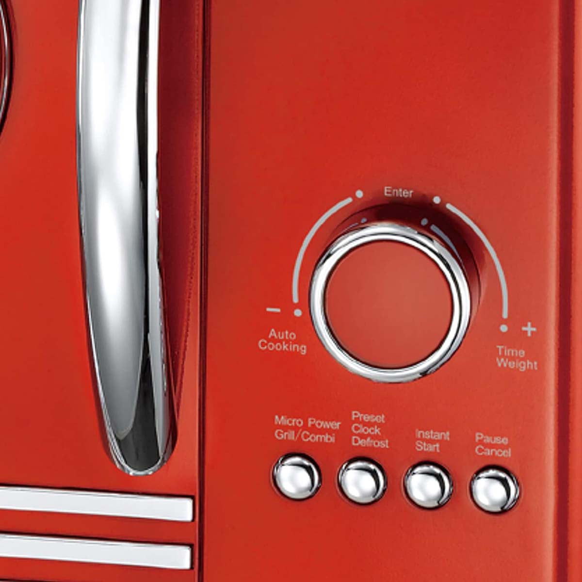 Microwave Oven with Grill, 800W, 23L, 12 Programs