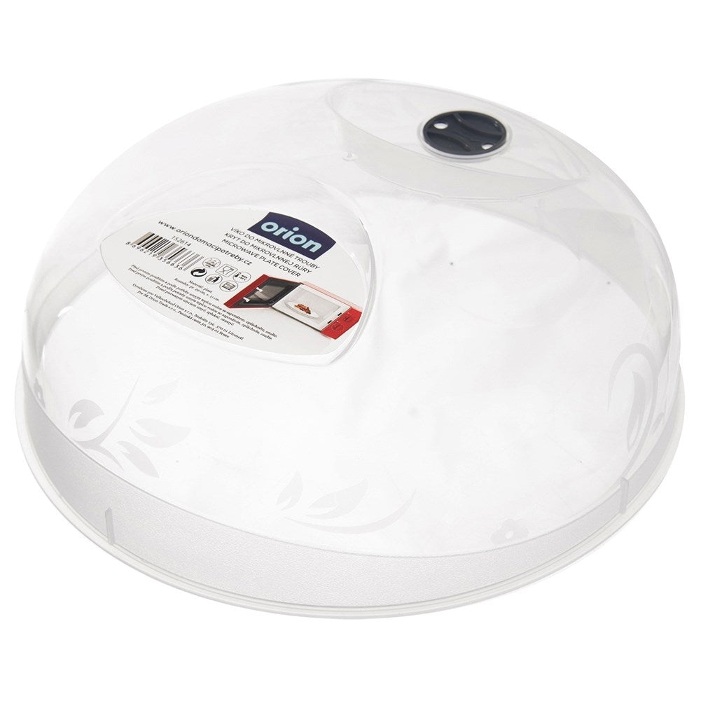 Microwave cover in high-quality plastic against splashes