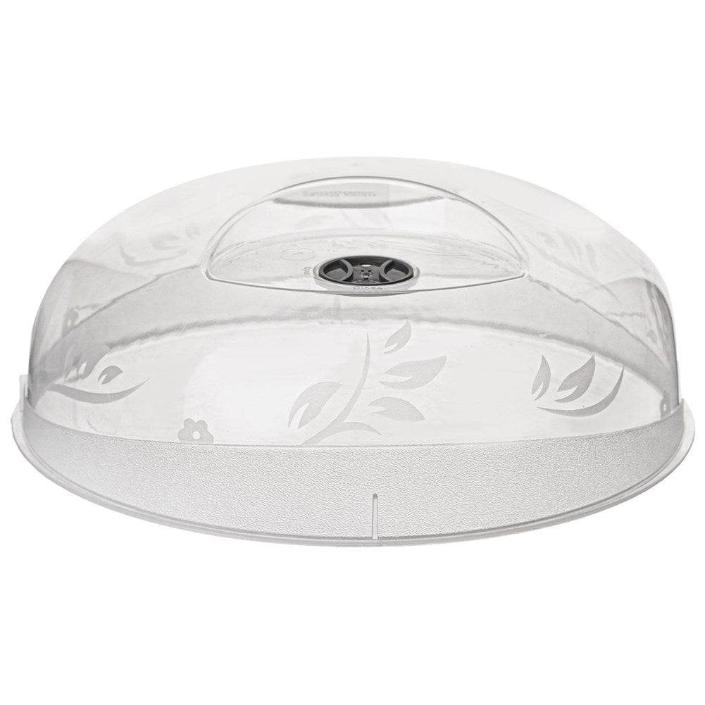 Microwave cover in high-quality plastic against splashes