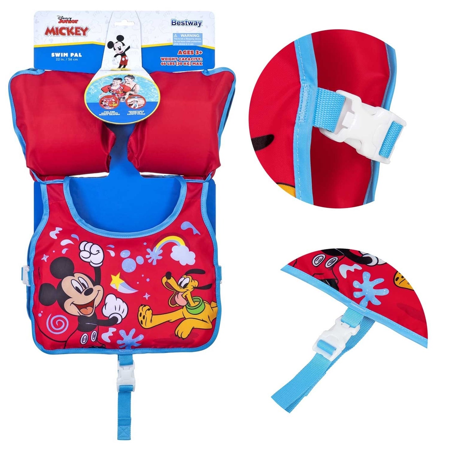 Miki Bestway 9101C swimming learning vest