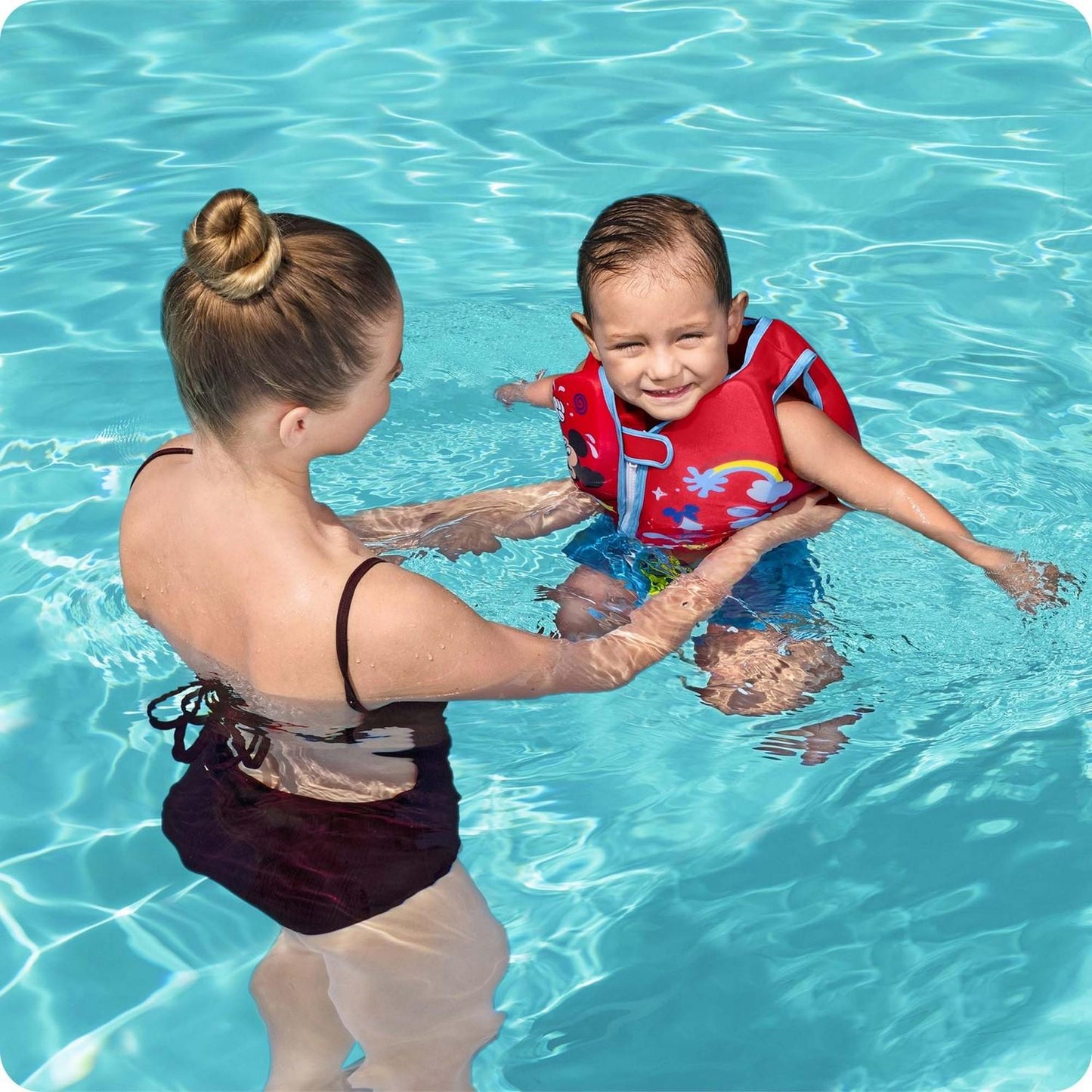 Miki Bestway 9101D swimming learning vest