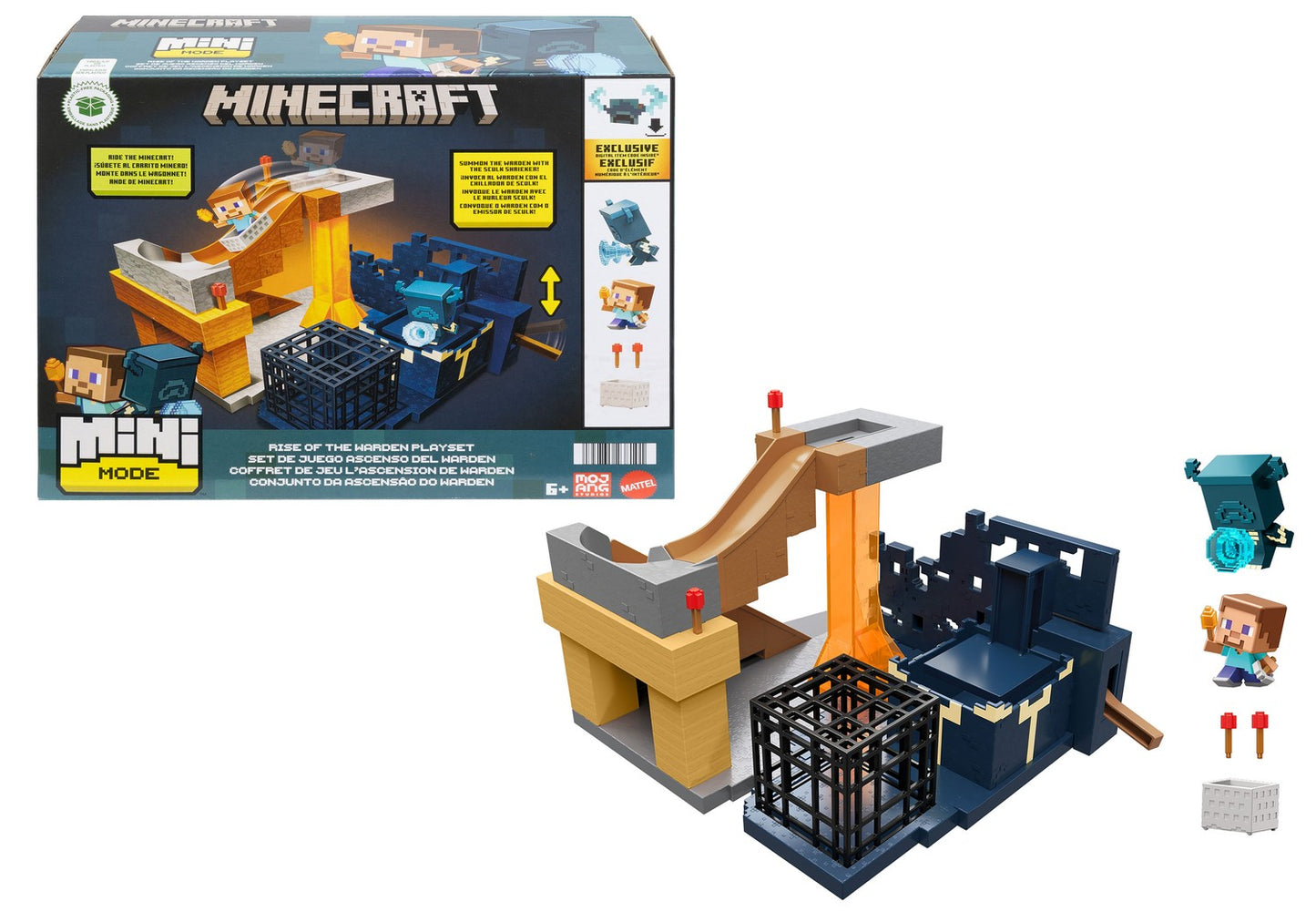 Minecraft Rise Of The Warden Playset