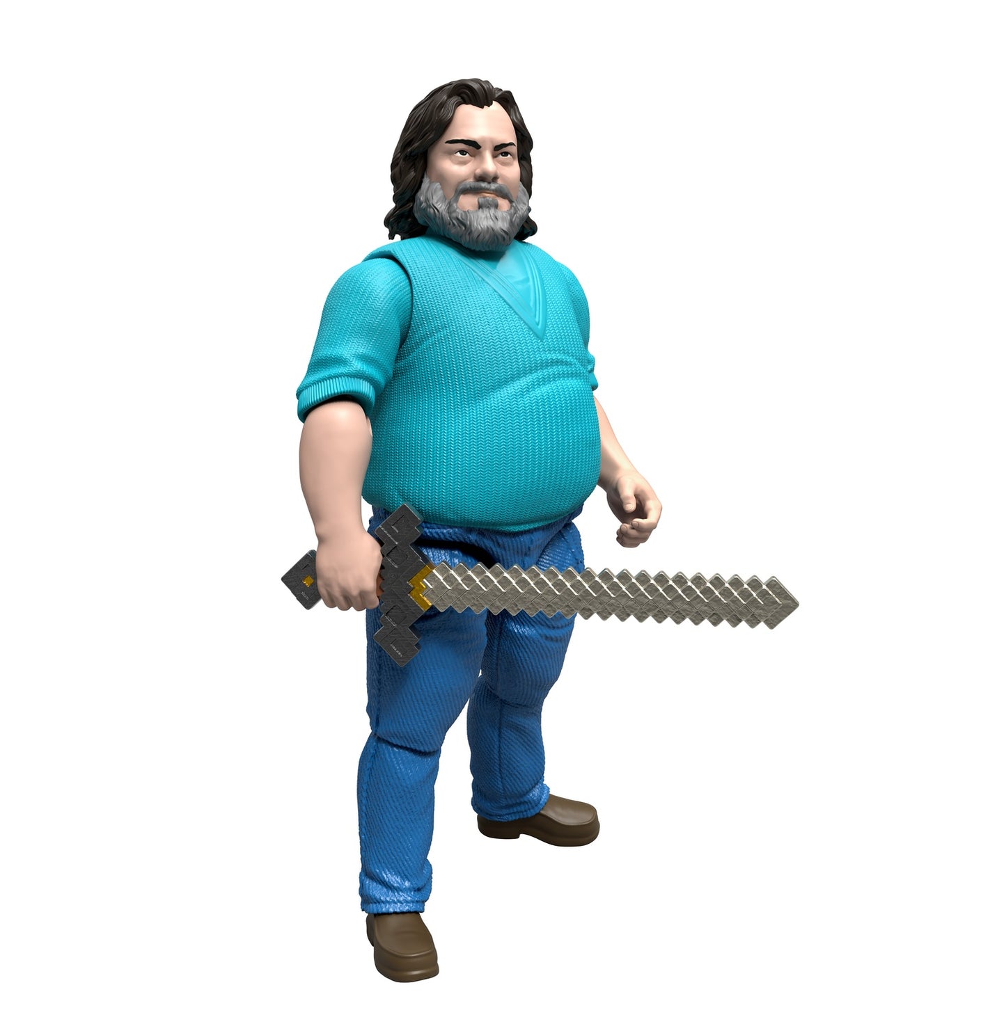 Minecraft Steve Action Figure, 10cm with Accessories