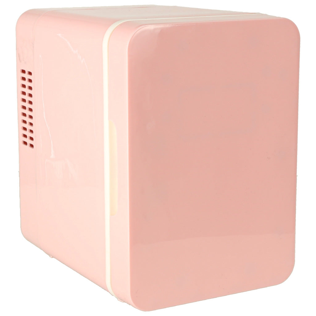 Mini Electric Car Fridge, 4L, Heating & Cooling, Pink