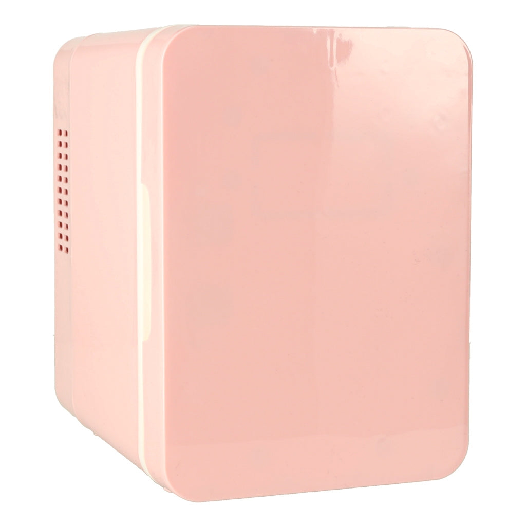 Mini Electric Car Fridge, 4L, Heating & Cooling, Pink