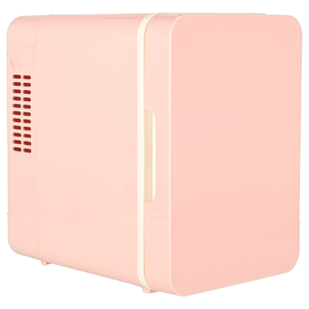 Mini Electric Car Fridge, 4L, Heating & Cooling, Pink