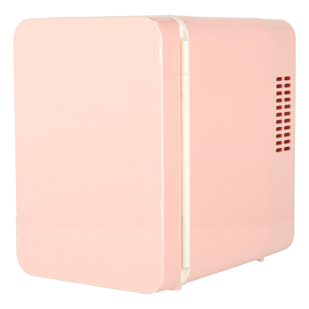 Mini Electric Car Fridge, 4L, Heating & Cooling, Pink
