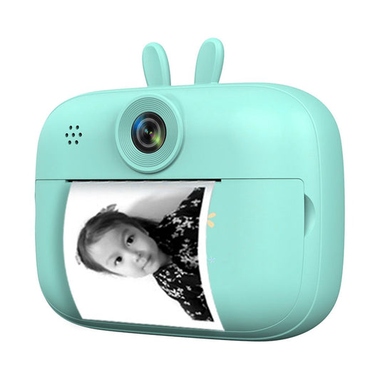 Mini HD-kamera 1080P med termoskrivare - Blå