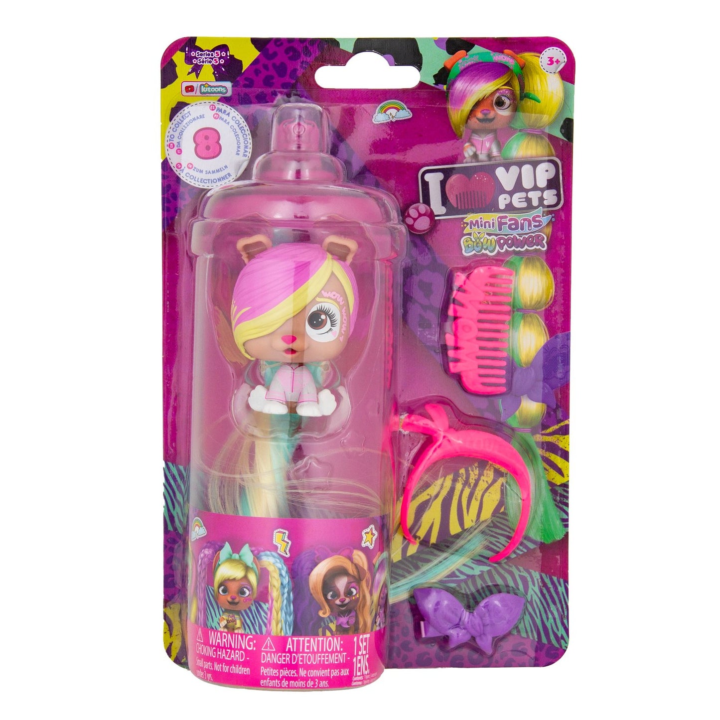 VIP Pets Mini Fans Toy with Accessories