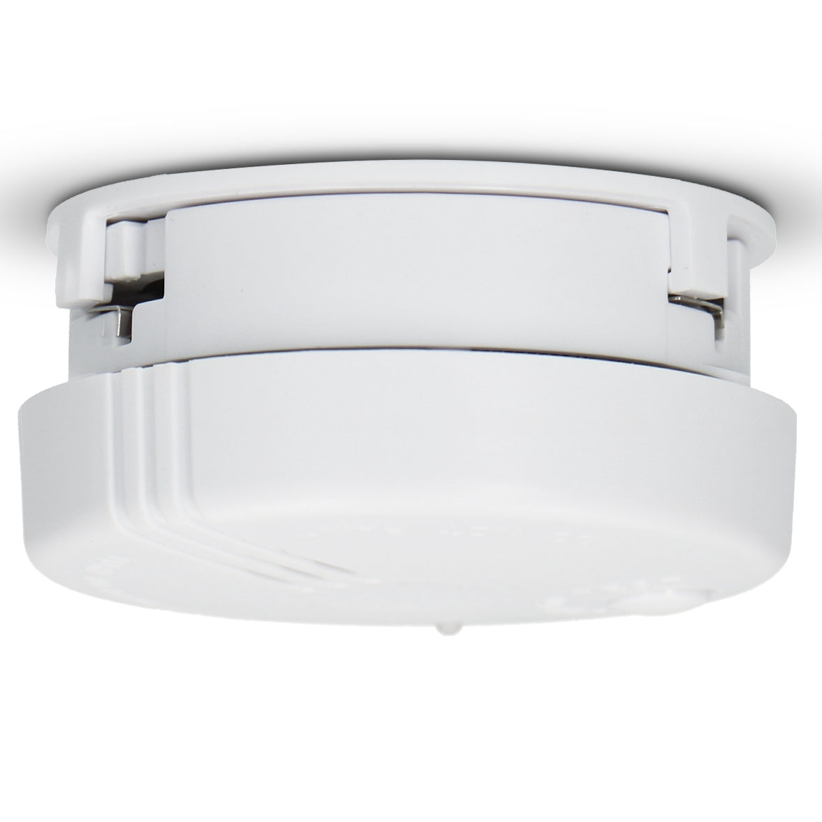 Mini Smoke Detector, 5-Year Battery, 2-Pack, White