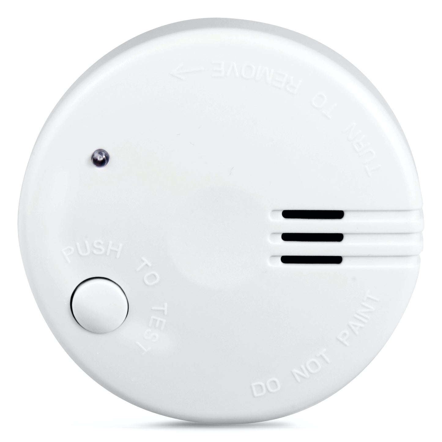 Mini Smoke Detector, 5-Year Battery, White