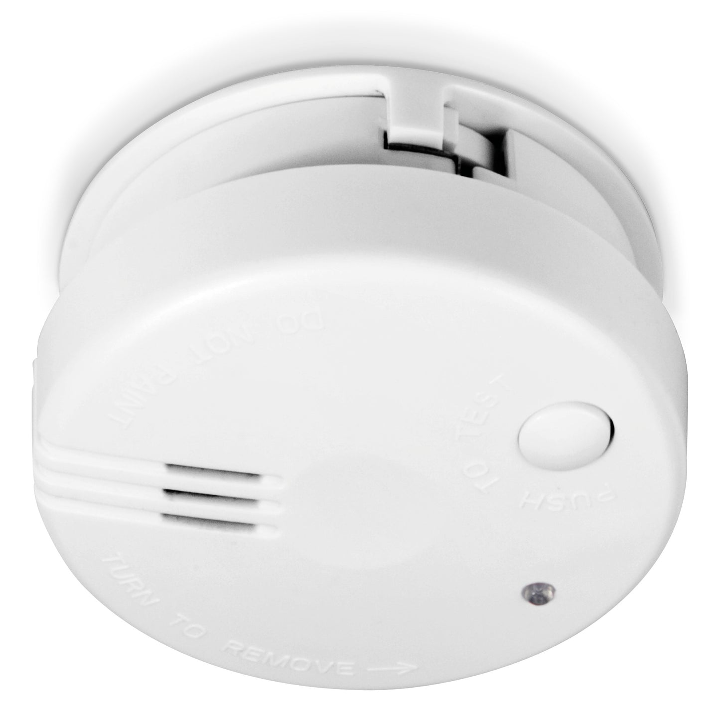 Mini Smoke Detector, 5-Year Battery, White