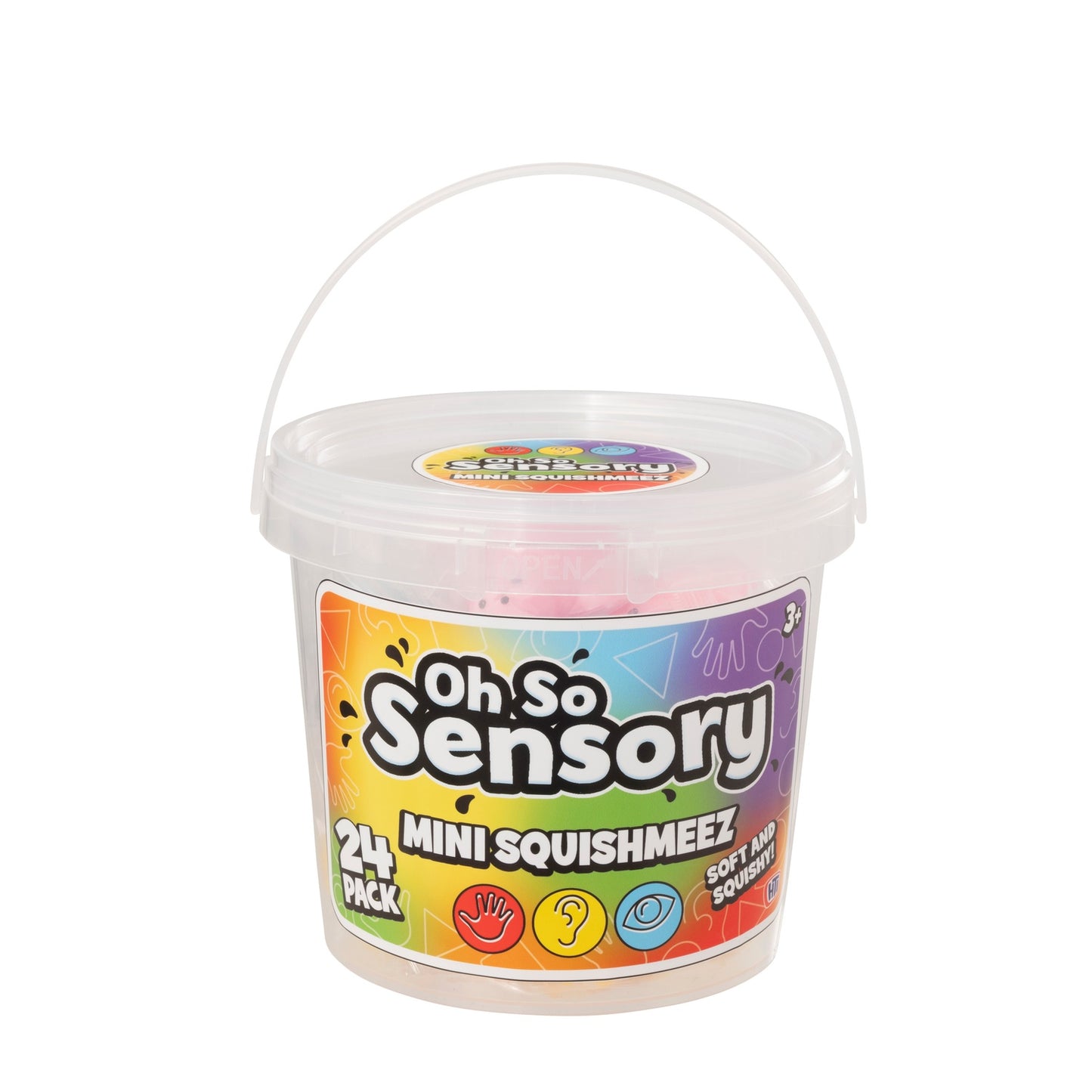 Mini Squishmeez 24Pcs In A Bucket