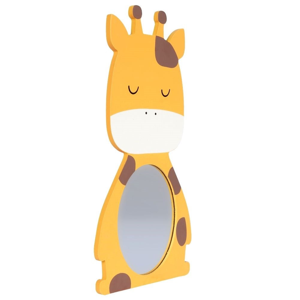Mirror for Children's Room with Charming Giraffe Motif